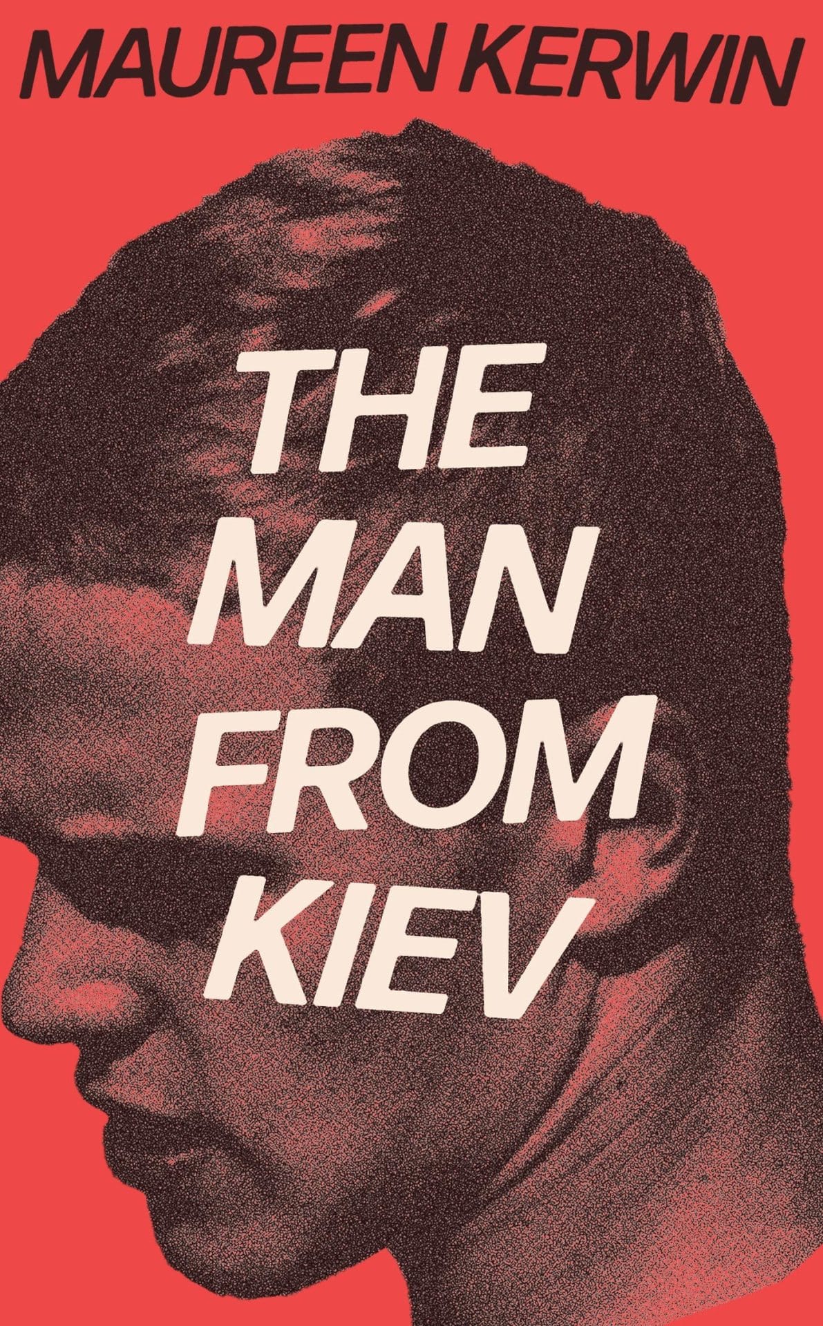 Red Halftone Book Cover